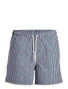 Jpstmaui Breeze Mini Stripe Swim Srt Sn Navy Jack & J S
