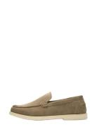 Slhowen Suede Clean Loafer Beige Selected