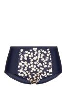 English Garden Maxi Bikini Briefs Navy/White Blue Abecita