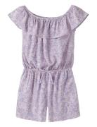 Nkfvinaya Ss Playsuit Fffff Noos Purple Name It
