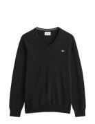 Classic Cotton V-Neck Black GANT