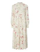 Yasasina Ls Long Dress S. Noos Cream YAS