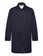 Cotton Blend Car Coat Navy GANT