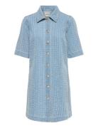 Onlbelle Boucle S/S Dnm Dress Bj Blue ONLY