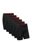 Bamboo Extra Long Trunks 6-Pack Black Danish Endurance