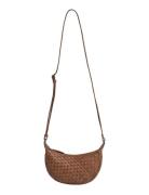 Gabymbg Cross. Bag, Weave Brown Markberg