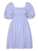 Cheri Short Dress Blue A-View