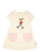Munter Pippi Klänning Yellow Martinex
