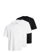Jjhugo Loose Tee Ss Cn 3Pk Mp Noos White Jack & J S