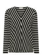 Dellaiw V-Neck T-Shirt Black InWear