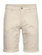 Aop Superflex Chino Shorts Cream Lindbergh