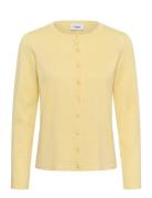 A8661, Milasz R-Neck Cardigan Yellow Saint Tropez