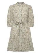 Kate Dress Patterned A-View