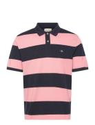 Block Stripe Polo Pink GANT