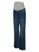 Mledina Flared Db Jeans Noos Blue Mamalicious