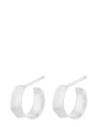 Mini Saga Earrings Silver Pernille Corydon