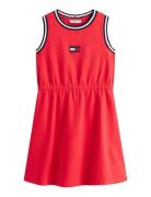 Wavy Flag Dress Slvls Red Tommy Hilfiger