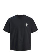 Jormaine Back Tee Ss Crew Neck Sn Black Jack & J S
