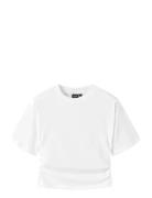 Nlfnovegat Ss Short Rouched Top White LMTD