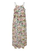Carwinner S/L Maxi Dress Noos Wvn Cream ONLY Carmakoma