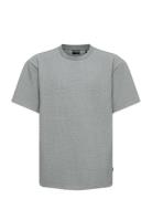 Osjkian Life Rlx Ss Strp Tee Jrs Noos Grey ONLY & SONS