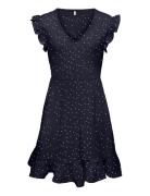 Koghillary V Neck Dress Cs Jrs Navy Kids Only