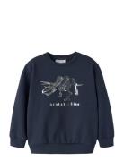 Nmmfinn Ls Nreg Sweat Unb Box Navy Name It