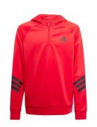 J Spr Hoodie Red Adidas Sportswear
