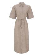 Srebbi Shirt Dress Brown Soft Rebels