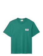 Ss 20S Easy Collegiate Badge Tee Green Calvin Klein Jeans