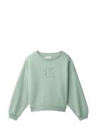 Ck Crewneck Sweatshirt Green Calvin Klein