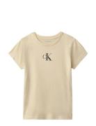 Ck 2Pk Tee Cream Calvin Klein