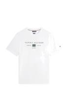 Brand Love Mono Stack Tee White Tommy Hilfiger