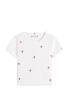 Rib Star Top White Tommy Hilfiger