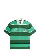 Tjm Rlx Ss Stripe Ss Rugby Ext Green Tommy Jeans