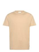 Pima Ss T-Shirt Beige GANT