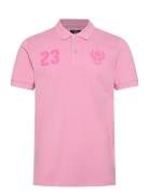 Travis Reg Pq Vin M Polo Pink VINSON