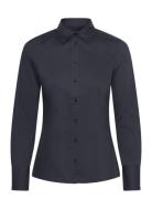 The Fitted Shirt Navy HUGO