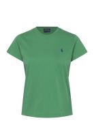 Classic Fit Cotton Jersey Crewneck Tee Green Polo Ralph Lauren