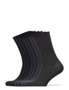 Decoy Socks Org.cotton 7Pk Black Decoy