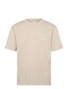 Over D O-Neck Signature Tee S/S Cream Lindbergh