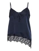 Vilea Strap Top Navy Vila
