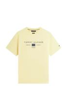 Brand Love Mono Stack Tee Yellow Tommy Hilfiger