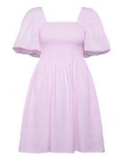 Cheri Short Dress Pink A-View