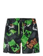 Nkmmic Minecraft Swimshorts Bfu Black Name It
