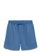 Vmbree Hr Loose Bermuda Tencel Shorts Blue Vero Moda