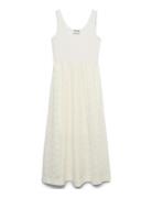 Awbristol Sl U-Neck Ankle Dress Cream Vero Moda