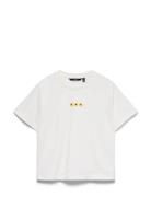 Vmsara Mette Ss Top Box Jrs Noos White Vero Moda