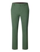 Slmslim-Oasis Linen Trs Noos Khaki Selected