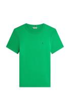 Slim Cody C-Nk Ss Green Tommy Hilfiger